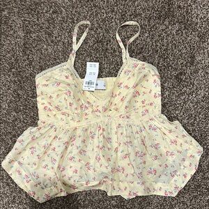 NWT Hollister Babydoll Tank